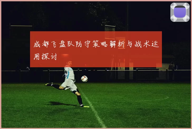 成都飞盘队防守策略解析与战术运用探讨