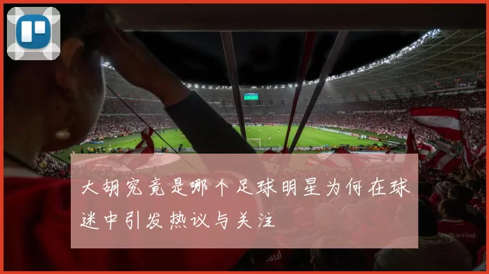 大胡究竟是哪个足球明星为何在球迷中引发热议与关注